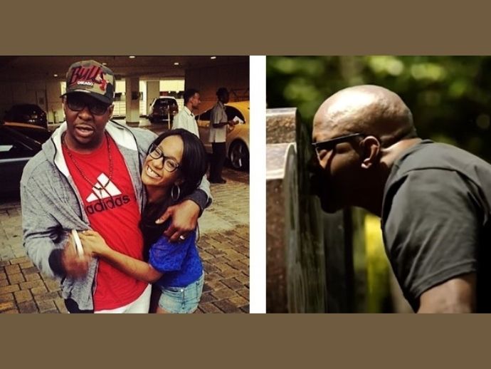 Bobby Brown Visits Grave Site of Daughter, Bobbi Kristina and Ex-Wife Whitney Houston