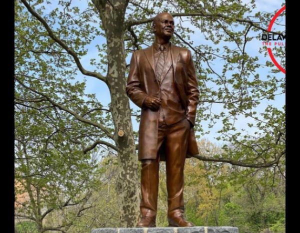New Statue Unveiled Honoring Wilmington’s First Black Mayor James H. Sills, Jr