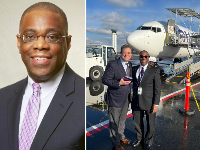 DRBA Deputy Exec. Director Stephen D. Williams Celebrates Commercial Flights with Avelo Airlines of Delaware